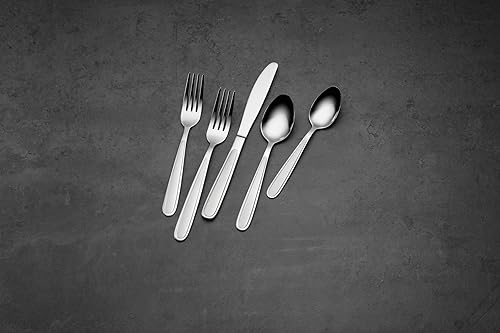 Miniatura 3 de Oneida Fork Set (8pc) Jordan Pattern, Stainless Steel