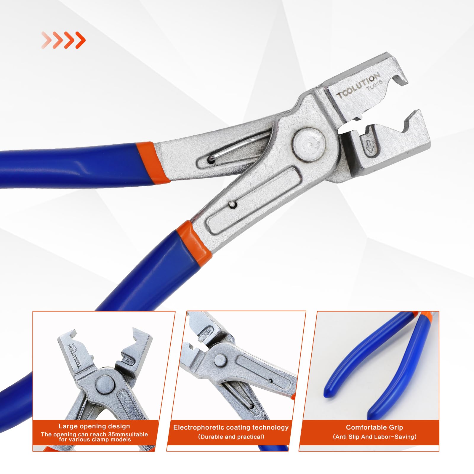 Pince Pour Colliers Clic & Clic-R - Outil Professionnel Pour VW, Audi, BMW, Mercedes, Etc.