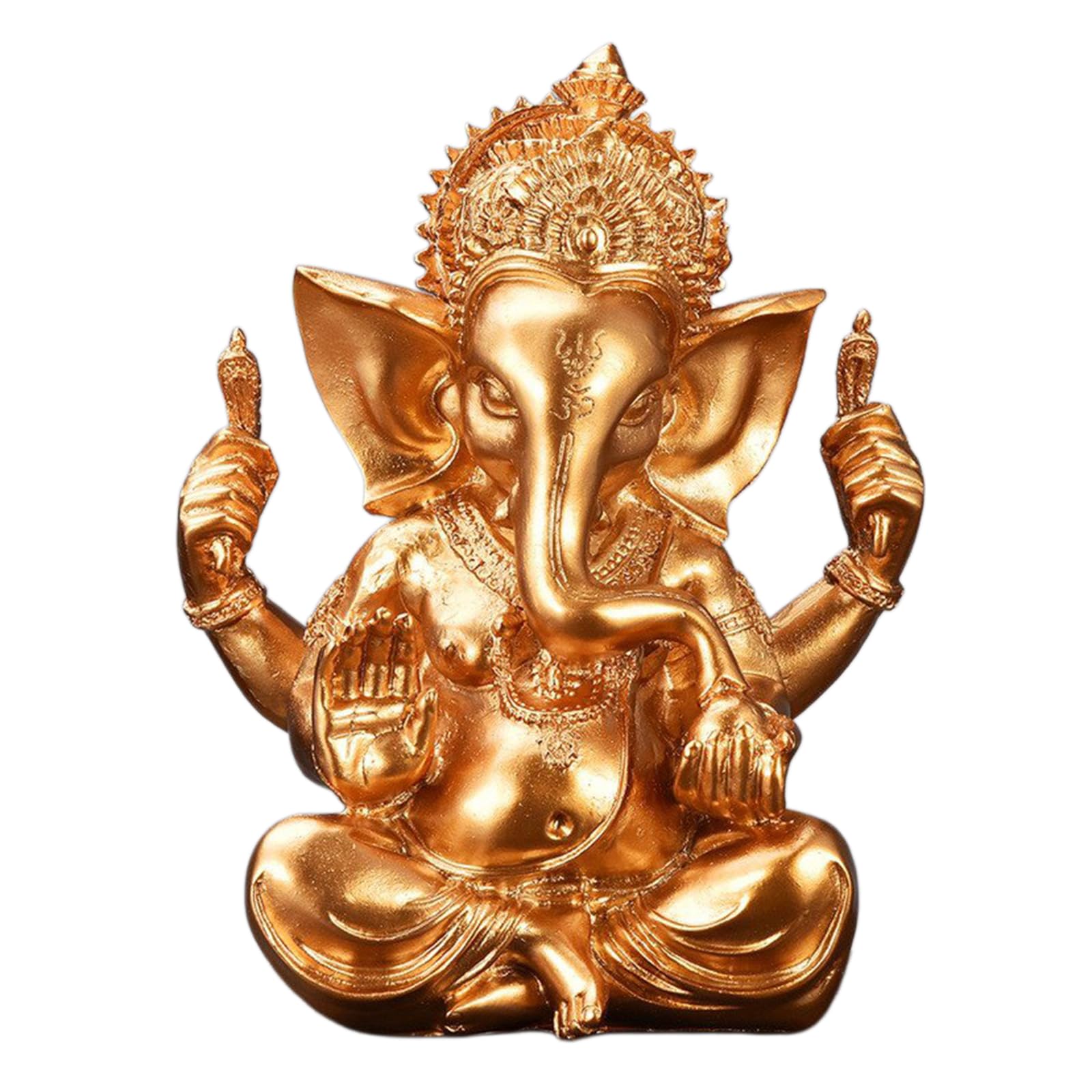 Estatua de Buda Ganesh - Estatua de Buda para decoración del hogar - Estatua de elefante para jardín al aire libre