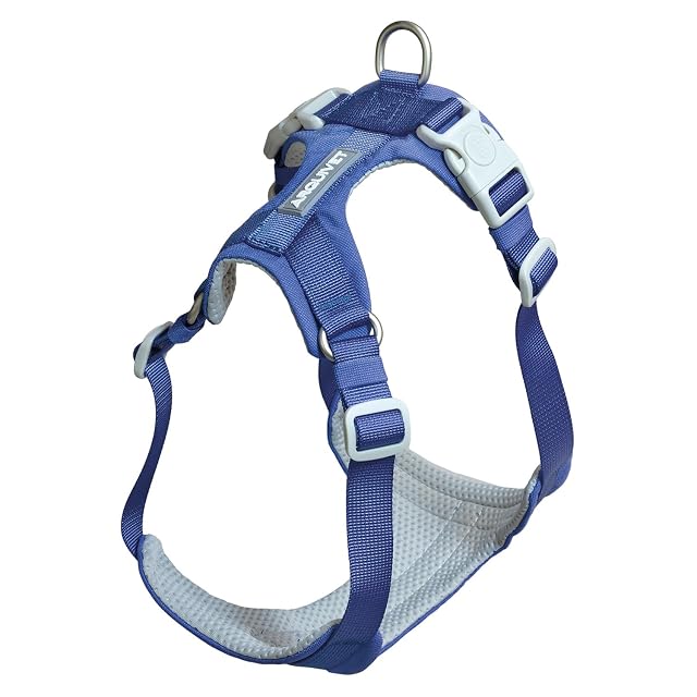 ARQUIVET Arnés para Perro Roma Azul Oscuro M (49-68cm)