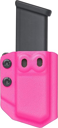 Miniatura 39 de Amberide Funda universal Mag Carrier IWB/OWB KYDEX para revista: 0.354 in/.40 doble pila - 0.354 in/.40 sola pila - .45ACP doble pila - .45ACP Negro