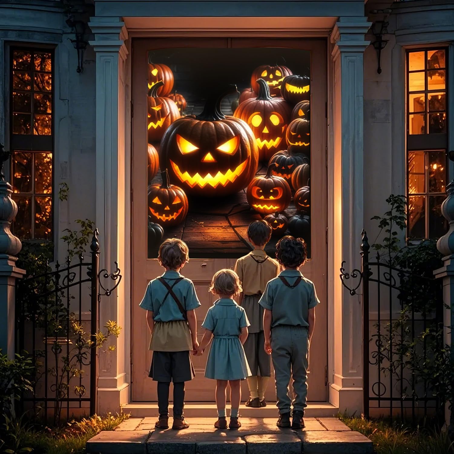 Holographic Rear Projection Screen Video: Outdoor Projection Screens 60" x 106" projectors Halloween Videos for Hang Mounting Backyard Movie Night