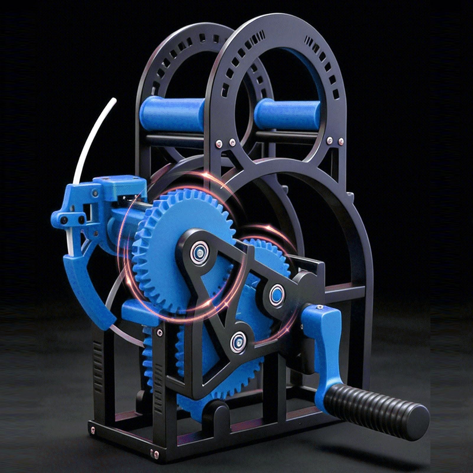 Rebobinador de bobina de doble potencia, envuelve perfectamente filamentos de impresión 3D de 1 kg sin enredos, para PLA/PETG/TPU/ABS