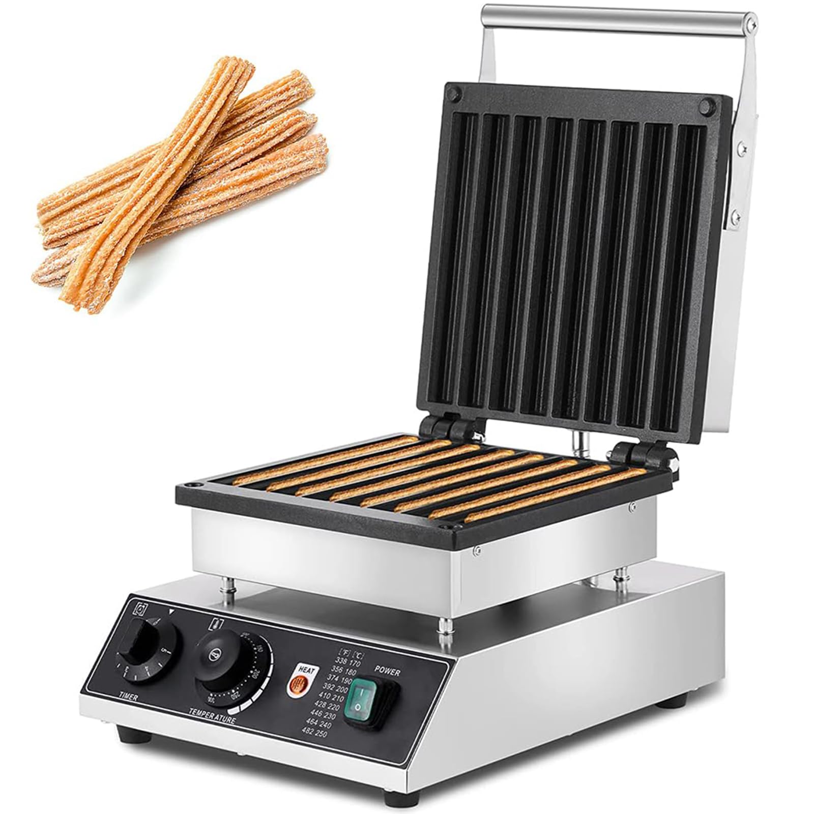 Machine à churros électrique 1750W pour de savoureux beignets maison