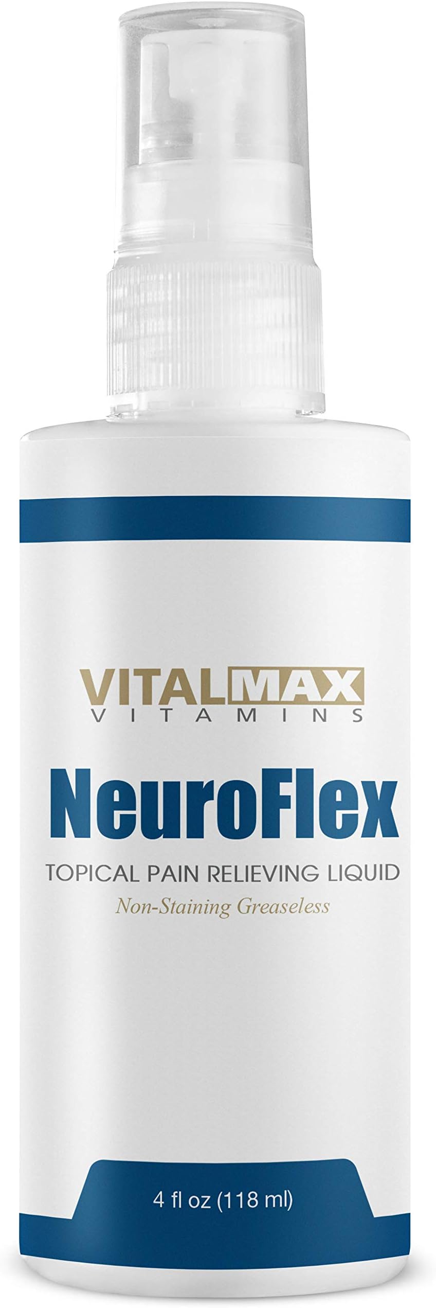 NeuroFlex Fast Pain Relief Spray — Arthritis, Nerve, Muscle, Back, Cramp, Neuropathy, Sport — Extra Strength, Fast Drying & Long Lasting Liniment with Menthol, Camphor, Eucalyptus