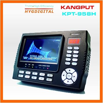 Digital Satellite Signal Meter Finder Satellite Finder Signal Finder,KPT-958H DVB-S2 MPEG4 HD Digital Satellite Finder Meter USB2.0 HD Output Sat Finder Better Ws-6950