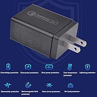 Vista 10 de Cable de carga rápida y adaptador compatible con JBL Charge 4, Flip 5, Flip 6, Pulse 4, JR POP, Endurance Peak - Fuente de alimentación de carga