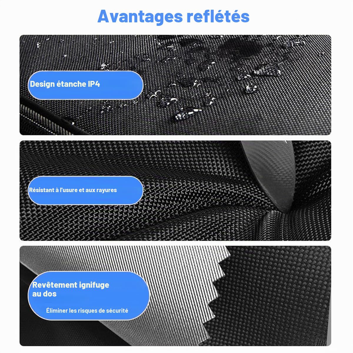 Sac de rangement pour câble de charge EV en nylon 1680D - Housse robuste pour câble de charge Type 1/Type 2 | Imperméable et résistant aux chocs | Idéal pour le coffre, le garage ou les voyages