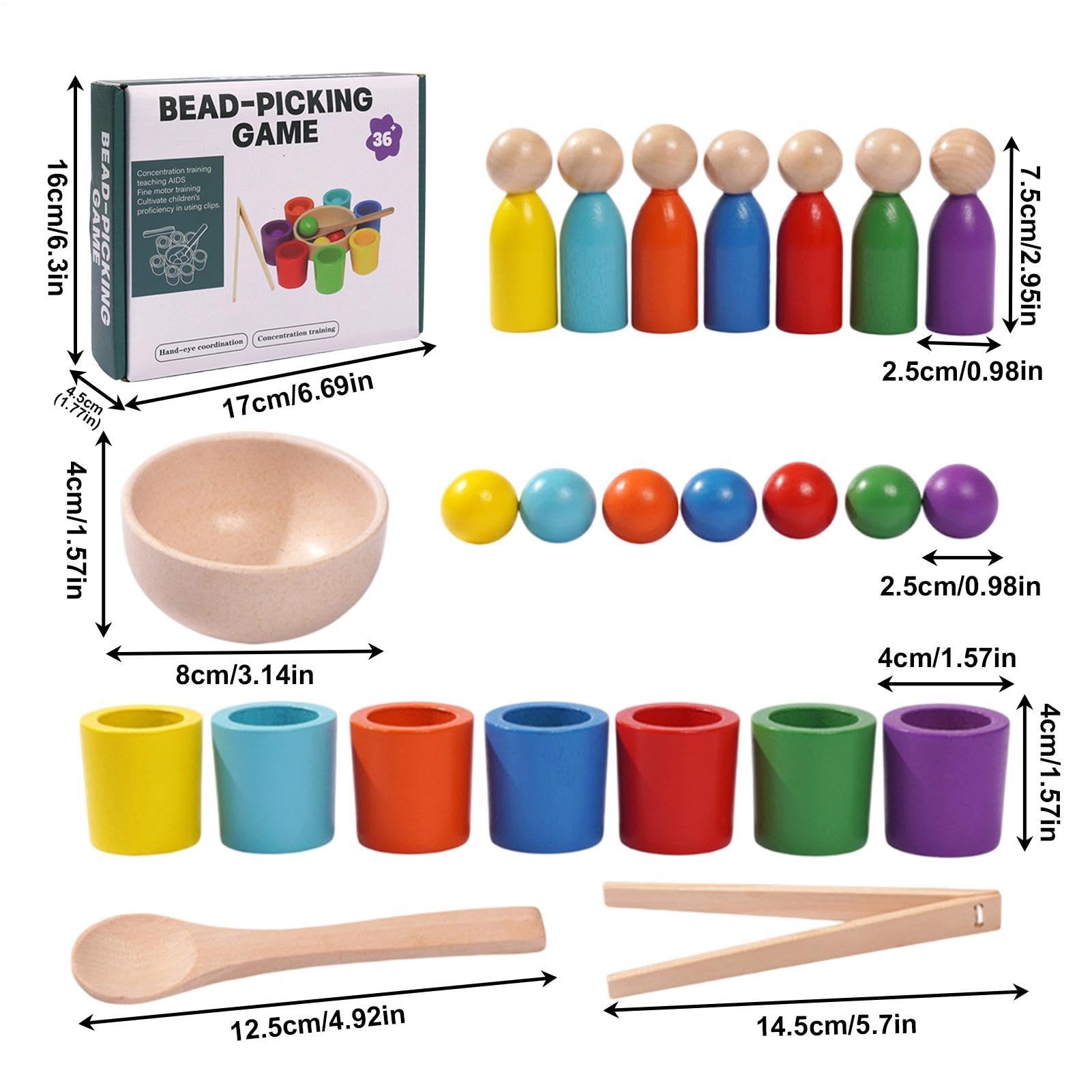 Clasificación de Colores Juguete de Motricidad Fina