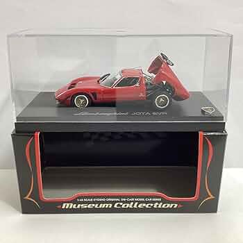 京商　オートスケールコレクション　ランボルギーニ　ミウラ　イオタ　SVR イオタ」改め「ミウラSVR」が14年ぶりに復活！ 京商から1/12