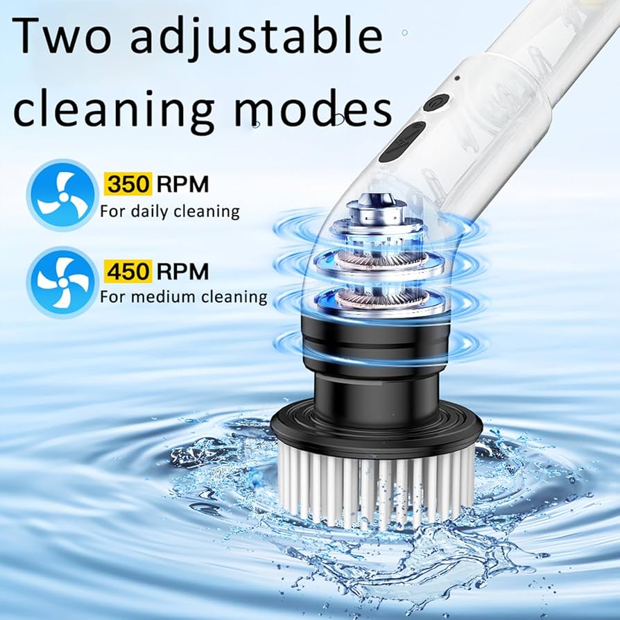 Amazon.co.jp: 電動ブラシ 掃除電動スピンスクラバー 交換可能な