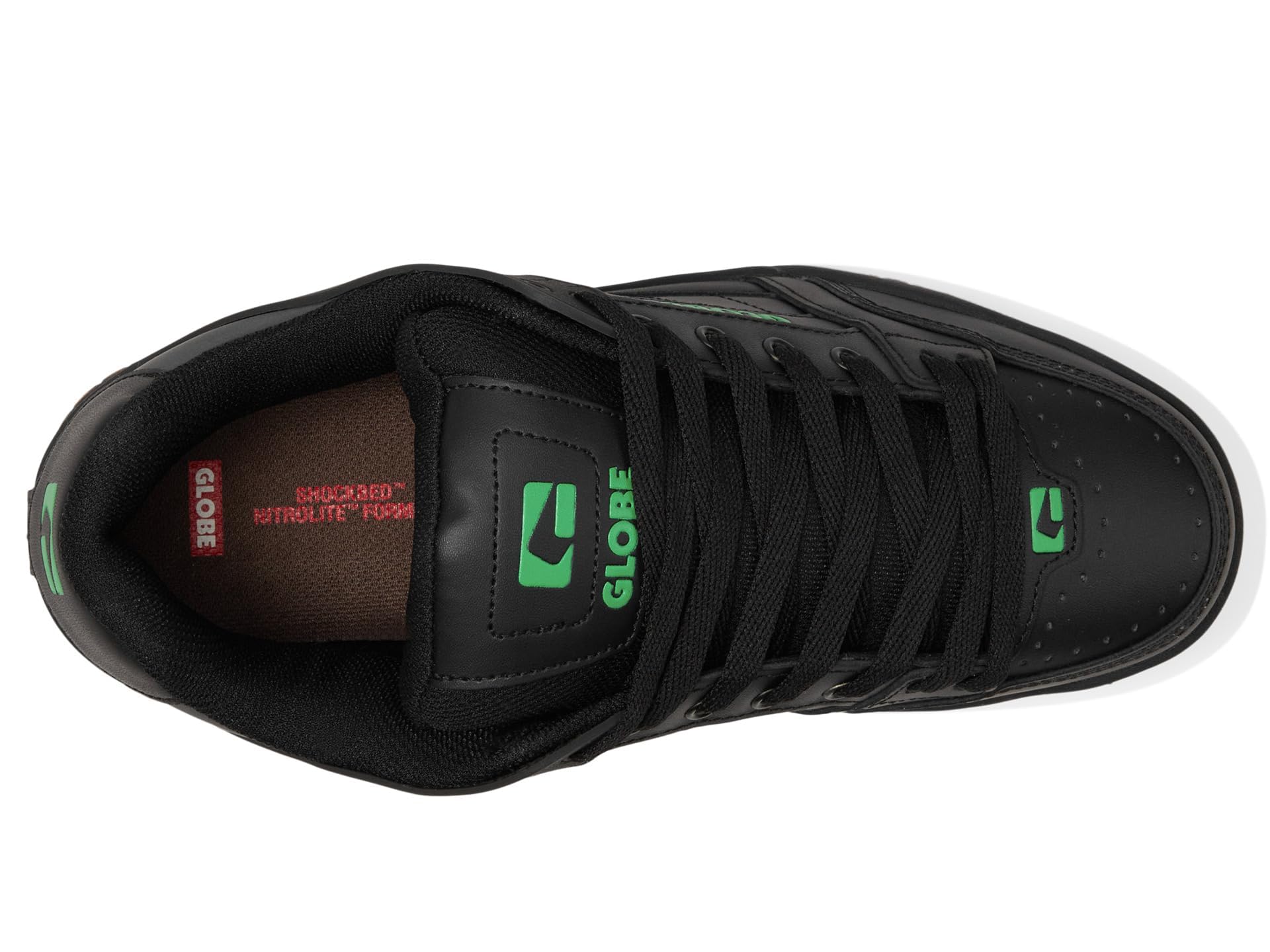 Scarpe da Skate Uomo - Scarpa Professionale per Skateboard Tilt - Black/Green/Mosaic