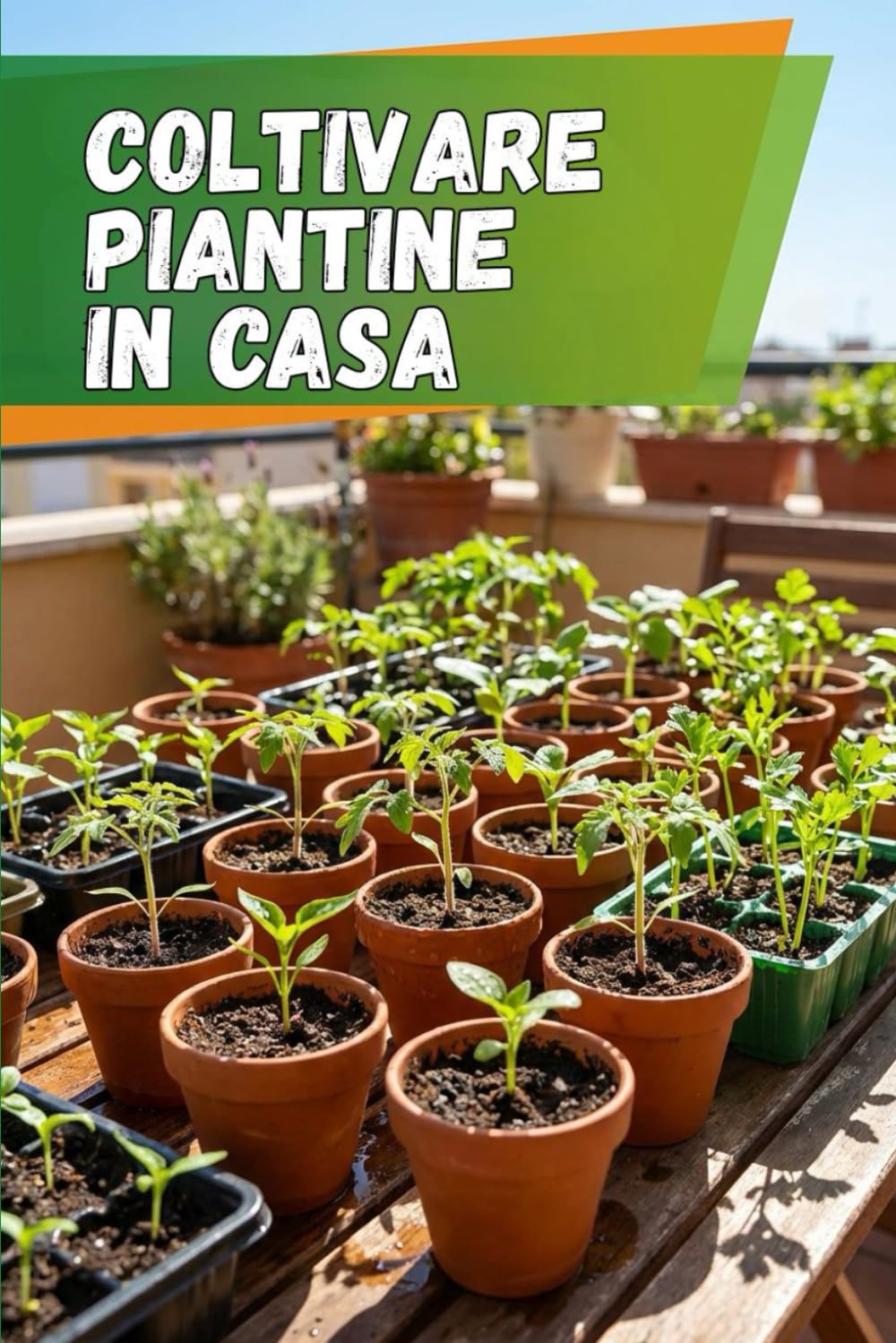 Coltivare piantine in casa: Guida completa per coltivare piantine: istruzioni passo dopo passo, consigli pratici e tecniche per ottenere piante forti e sane