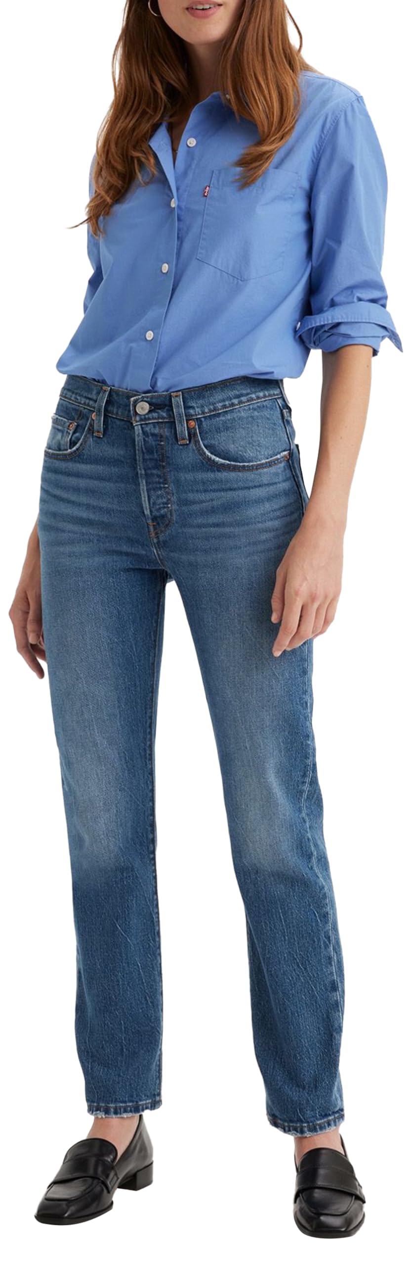 Levi's 501 Jeans For Women, Jeans, Donna, Erin Can't Wait Stretch, 33W / 30L