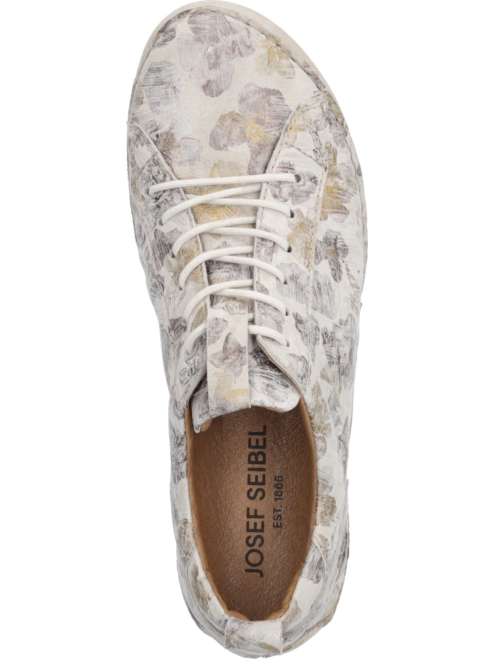 Josef Seibel Women's Floral Brush Soft Leather Shoe (Kremowy, EU 37)