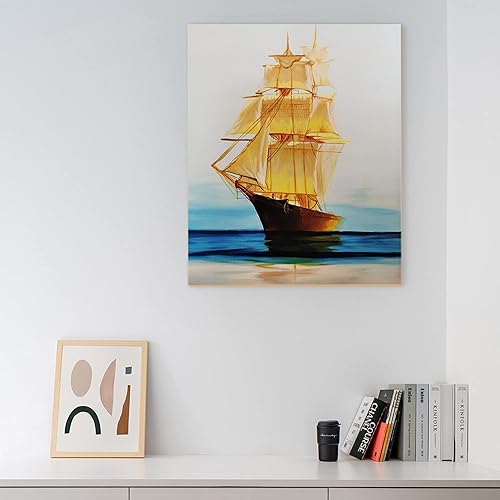 Miniatura 49 de Falling in Art - Juego de paneles de lienzo de madera de abedul sin terminar, paquete de 2 tablas de cuna de 16 x 20 pulgadas de profundidad