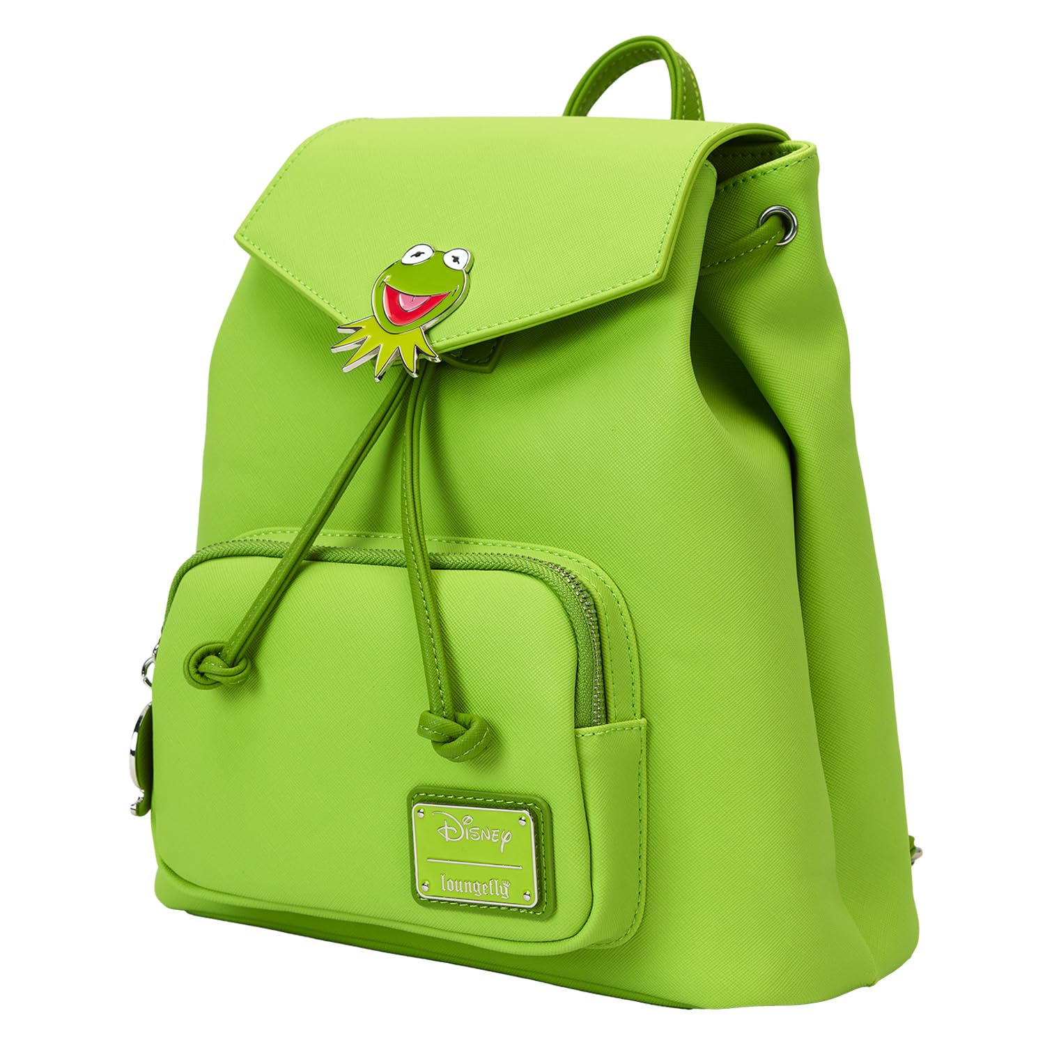 Loungefly Disney The Muppets Kermit the Frog Face Crossbody Bag NEW* Miss Piggy & Kermit exclusive mini tote bags! I main image 4