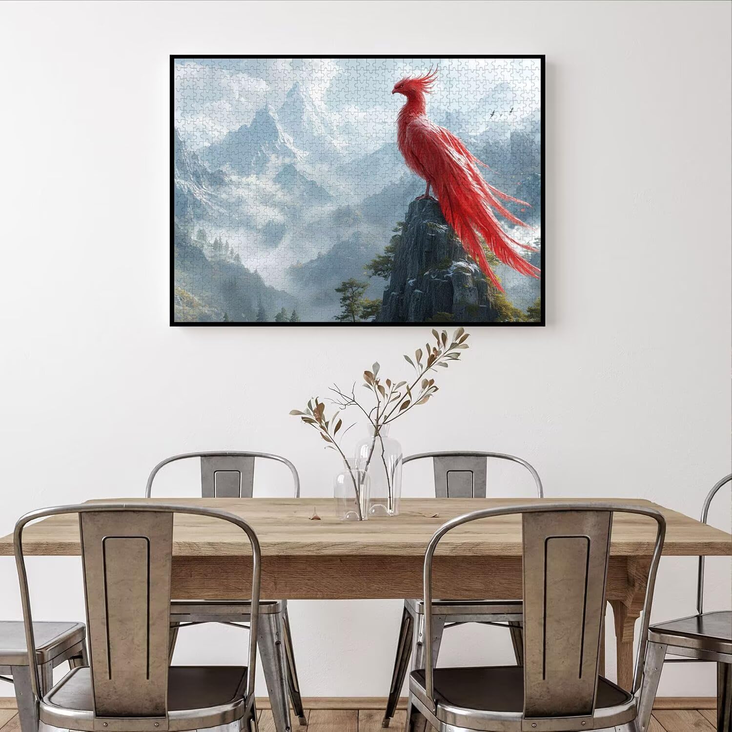 Puzzle 5000 Teile für Erwachsene, 3D Puzzle Vogel Holzpuzzles, n-599 | Puzzlematte Landschaft, Heimunterhaltung, Entspannung Meditationspuzzle, Impossible Klassische Jigsaw Puzzles, Home Decor