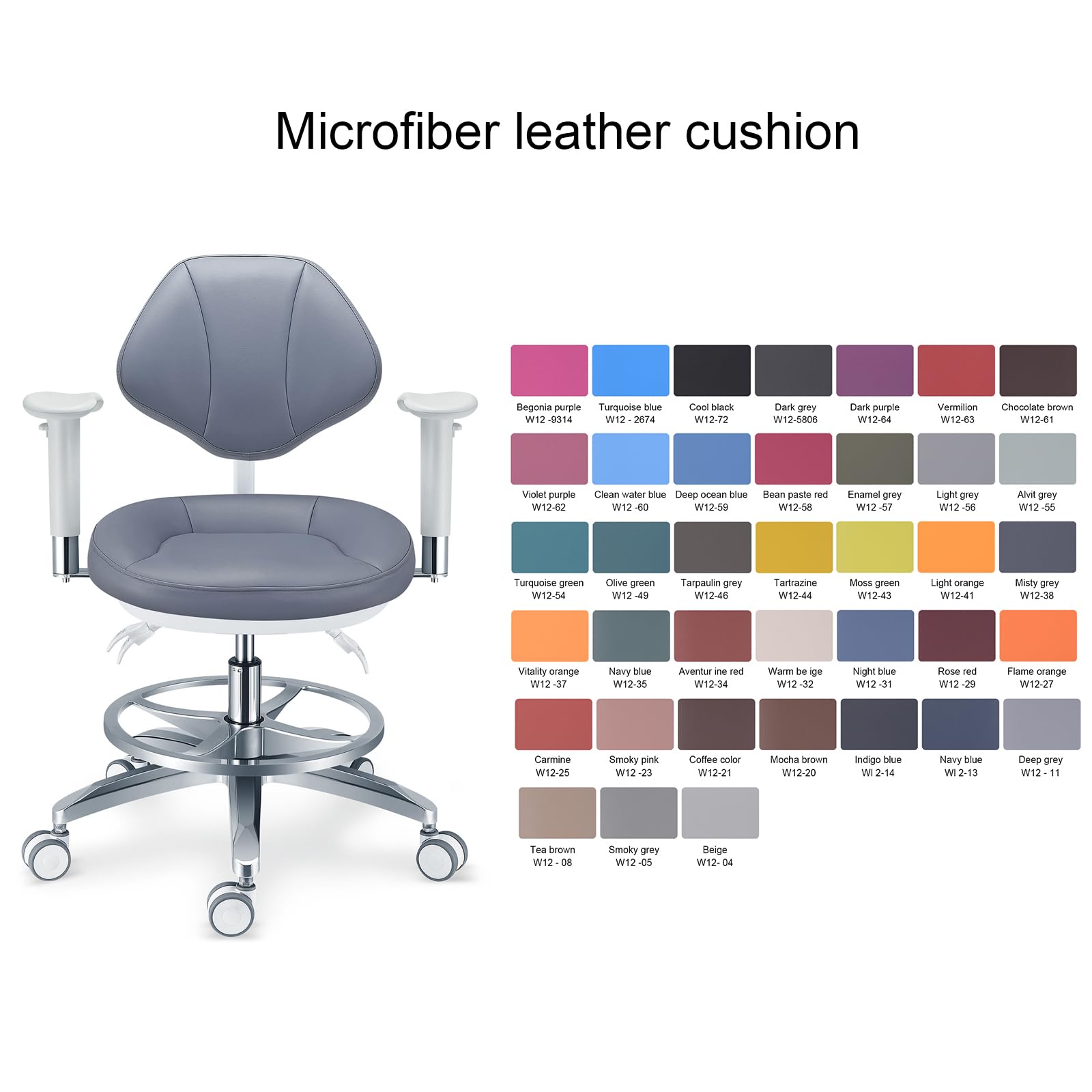 Amazon.com: ORILAO Microfiber Leather Microscope Doctor's Chair