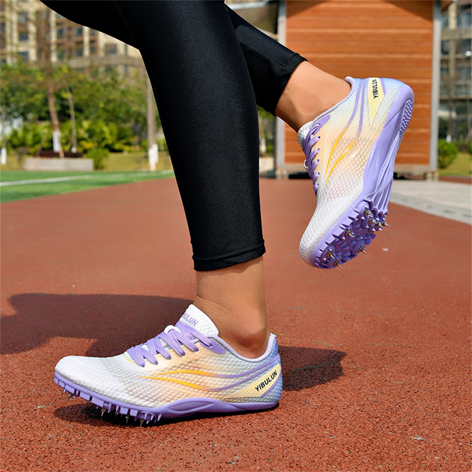 Zapatillas De Atletismo con Clavos para Hombre Y Mujer Transpirables para Correr Saltar Y Correr para Niños