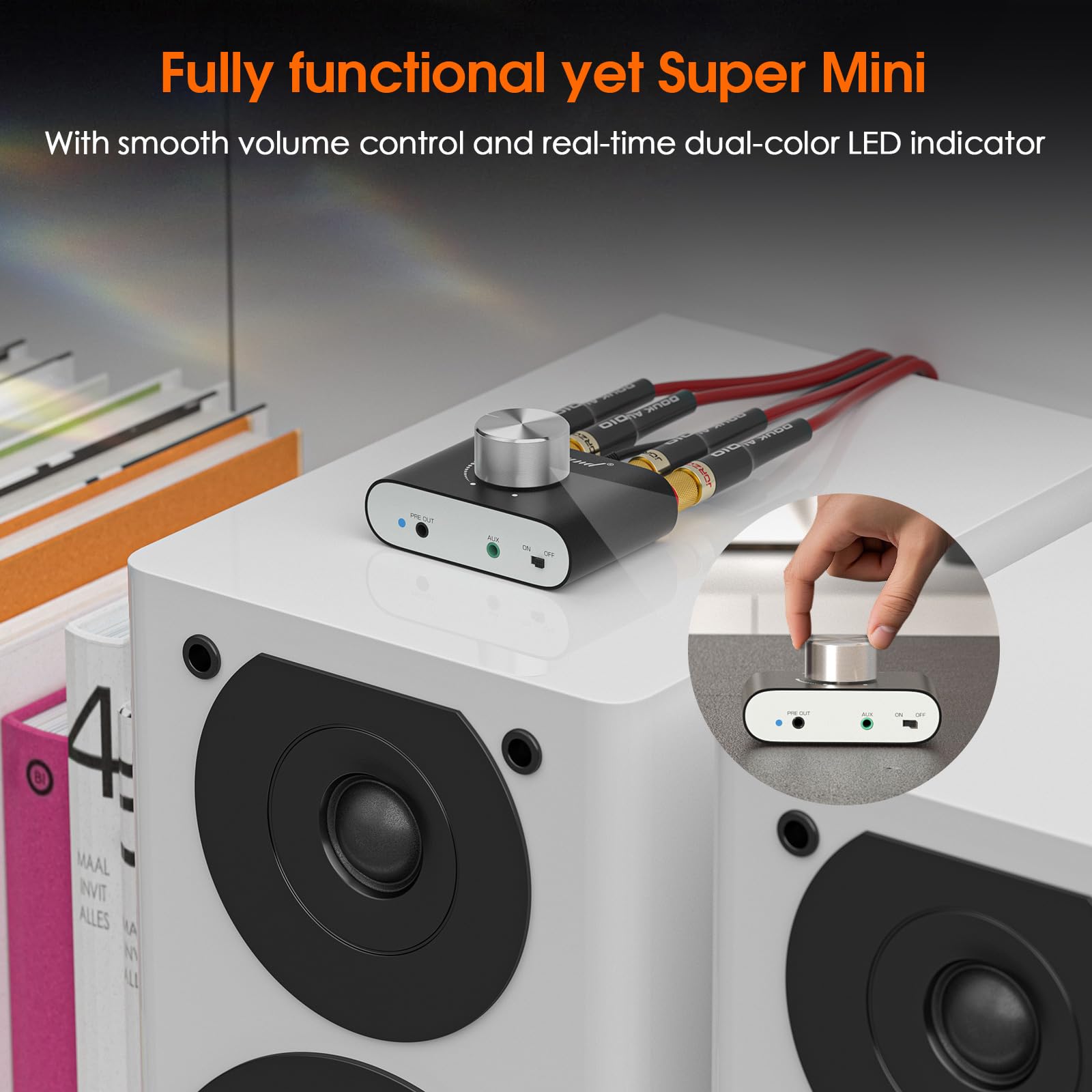 Nobsound Channel 200w Bluetooth Amplifier Hifi Stereo Mini Power - Main Image