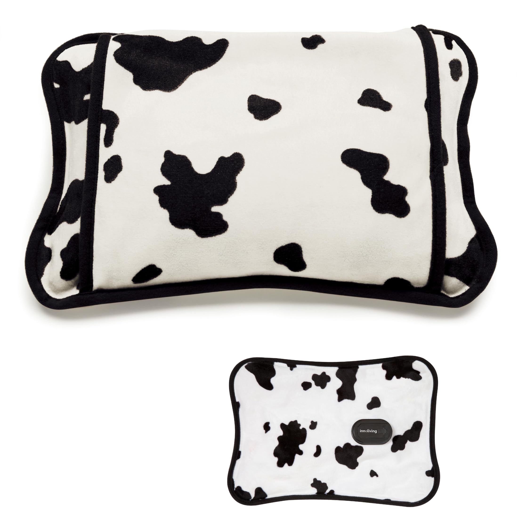 Innoliving Inn-​074 Borsa Acqua Calda Muccaldo Cordless C/​tasca Mani, color Bianco