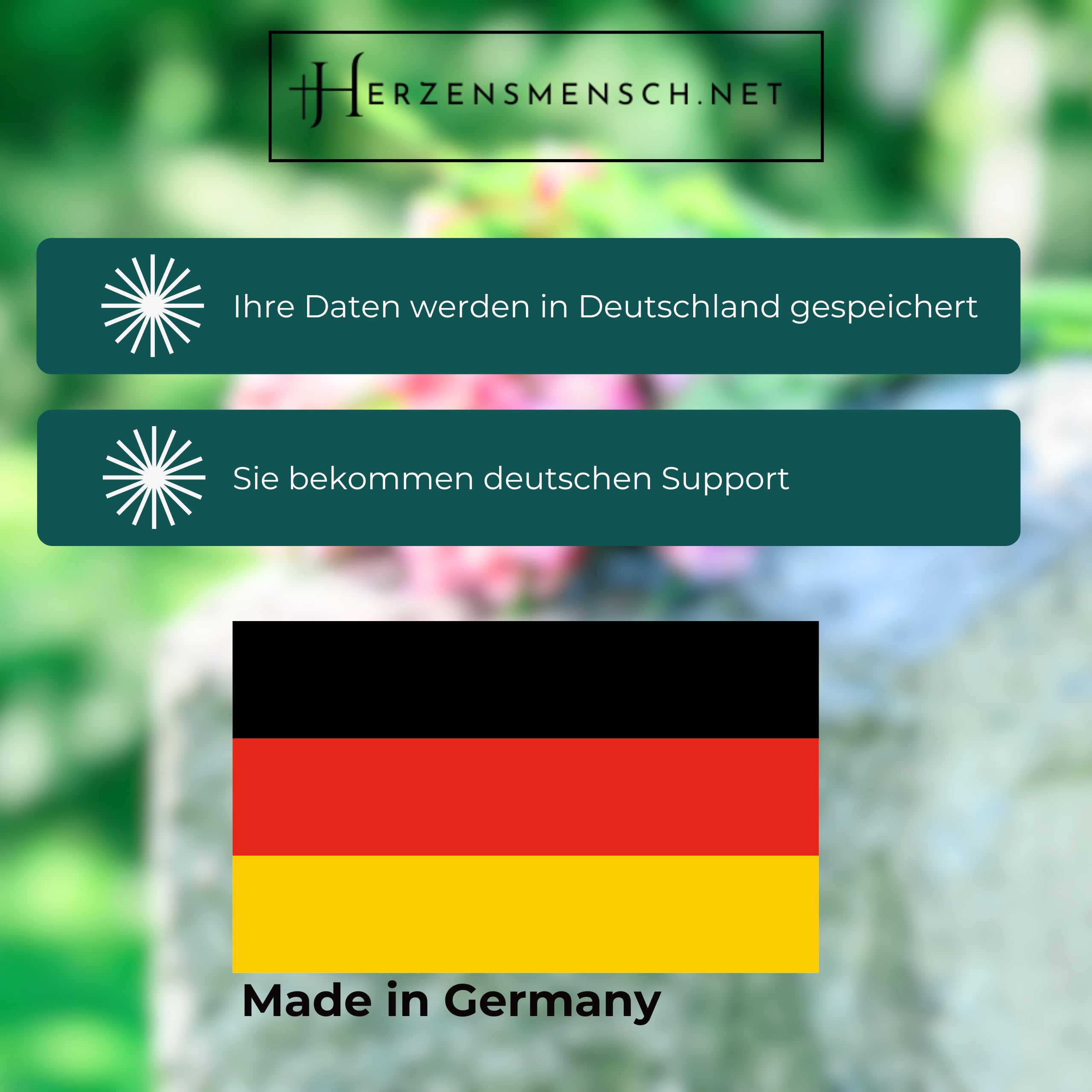 Herzensmensch - Personalisierter QR-Code für Grabsteine – Digitale Gedenkseiten erstellen | Wetterfest & langlebig | Online-Gedenkstätte für Angehörige und Freunde