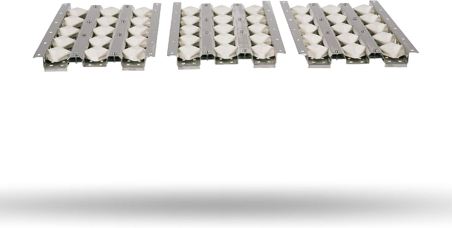 Coyote Ceramic Briquette Flame Tamer Set for 34-Inch Grills, Set of 3 - CBRIQ34