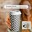 JOLLY PARTY Disposable Coffee Cups with Lids -16 oz (100 Sets) To Go Cups, Paper Coffee Cups for Beverages Espresso Tea, Suitable for Cafes, Offices and Home