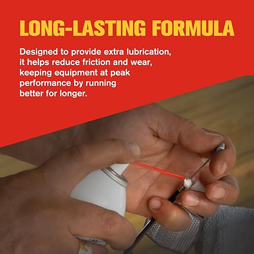 Miniatura 5 de B'laster Lubricante de cadena y cable de larga duración, 11 onzas, paquete de 12