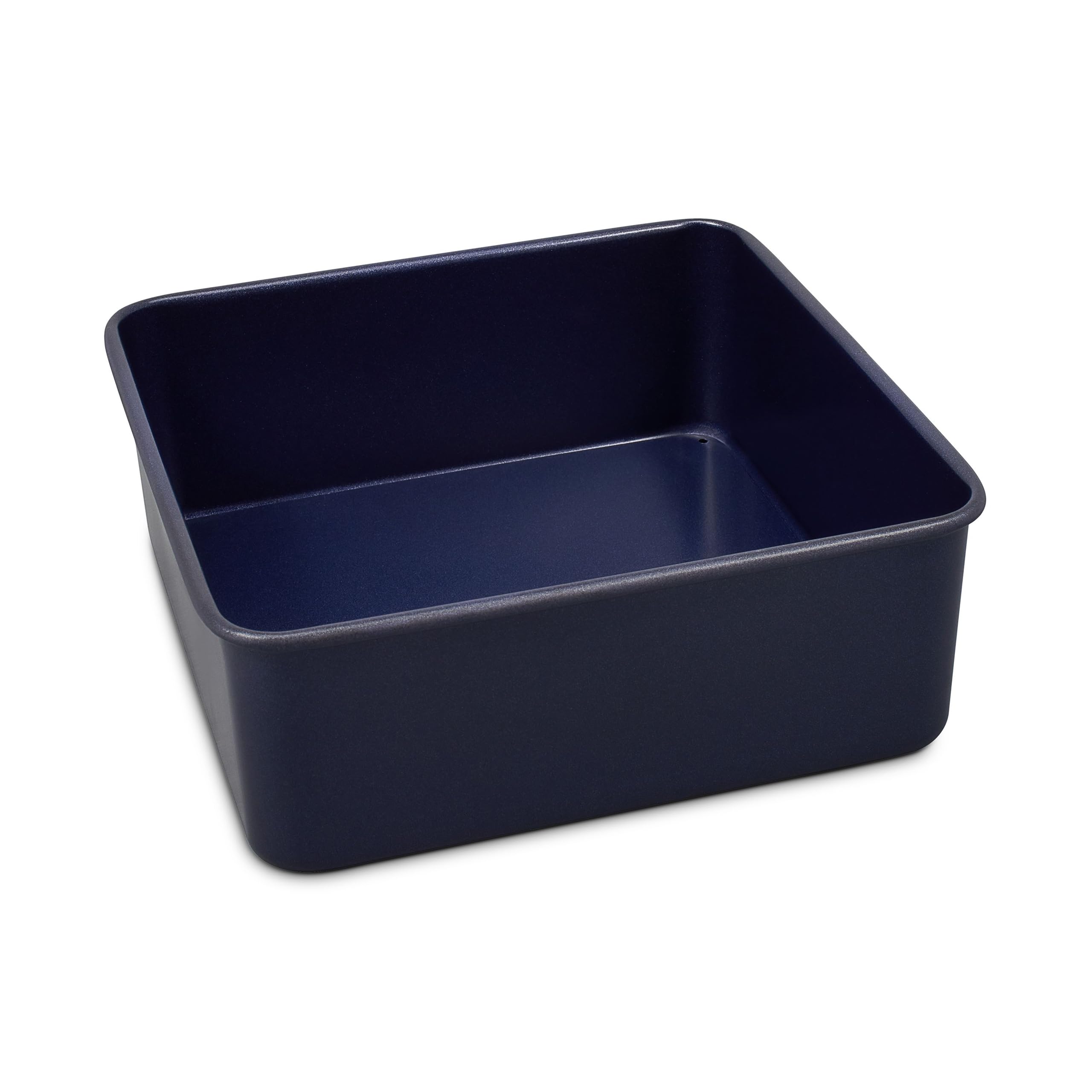 Zyliss E980201 nieprzywierająca kwadratowa forma do ciasta, 20 cm, stal węglowa, ciemnoniebieska, blacha do pieczenia, nadaje się do mycia w zmywarce