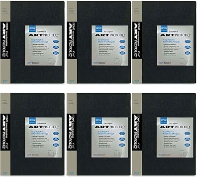 Set of 6 Itoya Art Profolio Original Storage Display Book 4 x 6