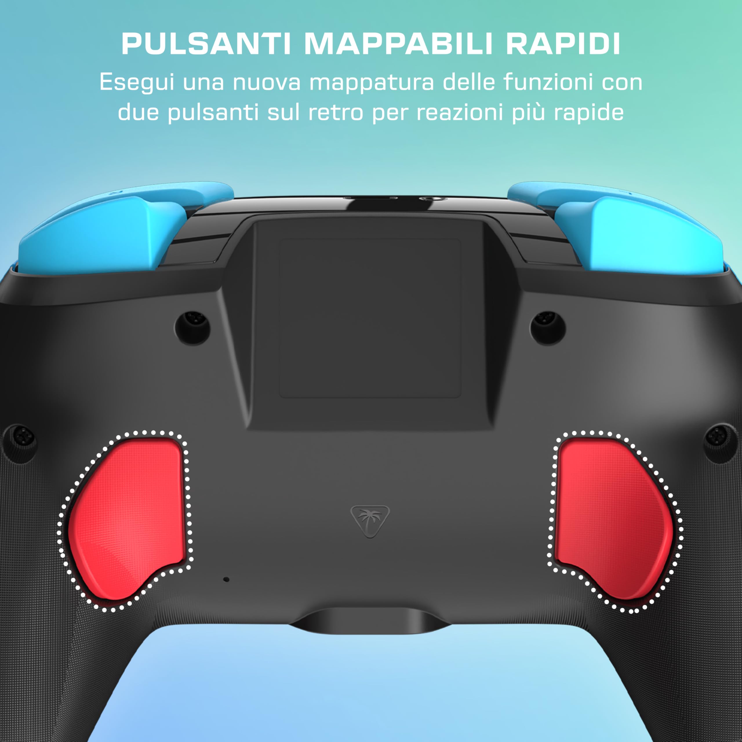 Turtle Beach Rematch Mario e Luigi Controller da gaming wireless per Nintendo Switch. Funziona anche con Nintendo Switch 2