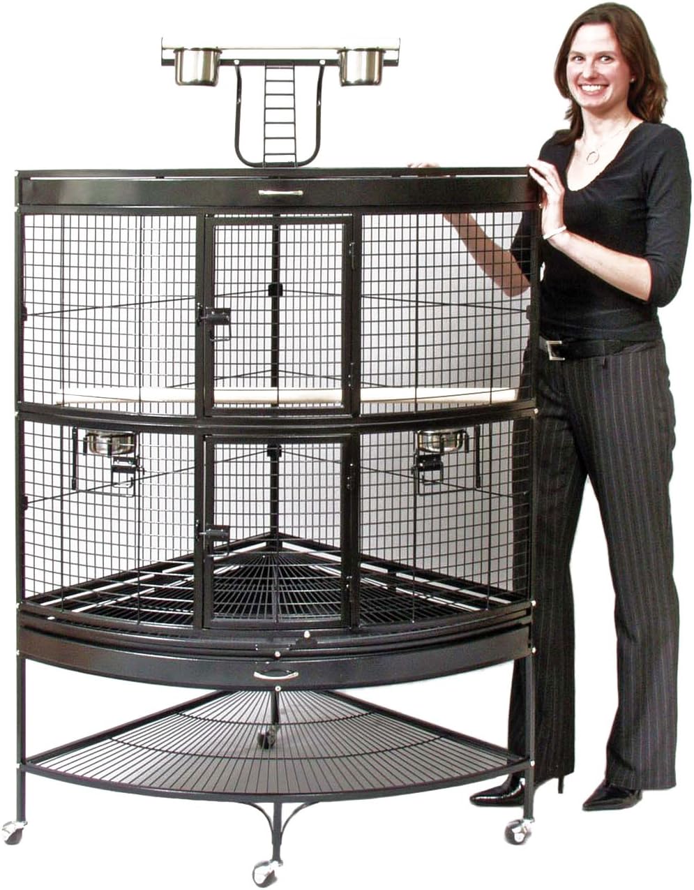 3158 Large Prevue Pet Corner Parrot Cages Pet Supplies