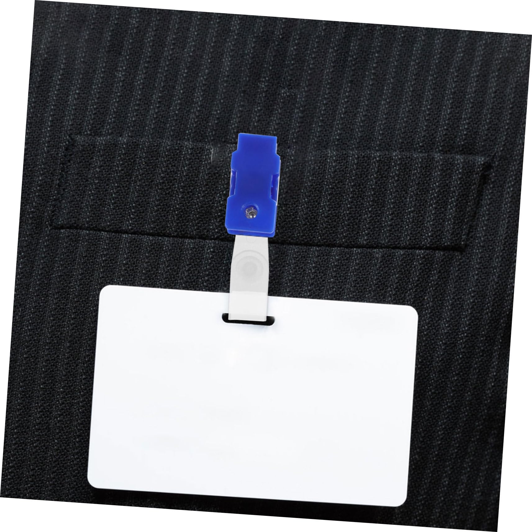 DOITOOL 5 Set Clip Per Badge Con Cinturini Trasparenti Portabadge Leggeri E Pratici Per Tesserini E Carte Identificative Facili Trasportare E Utilizzare E Conferenze 100 Pezzi * 5