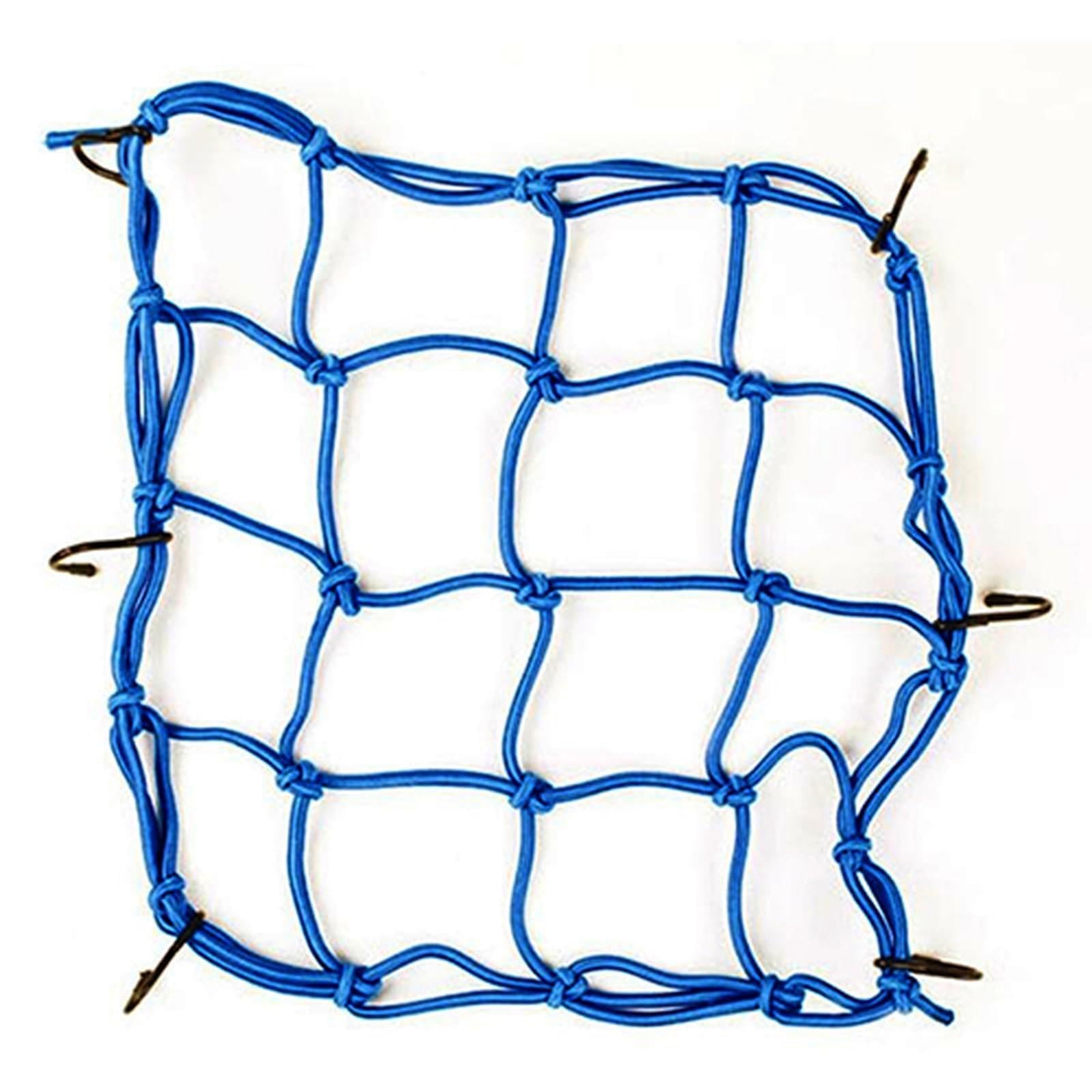 matumou Motorcycle 6 Hook Mesh Sundries Luggage Holder Bungee Net Rope