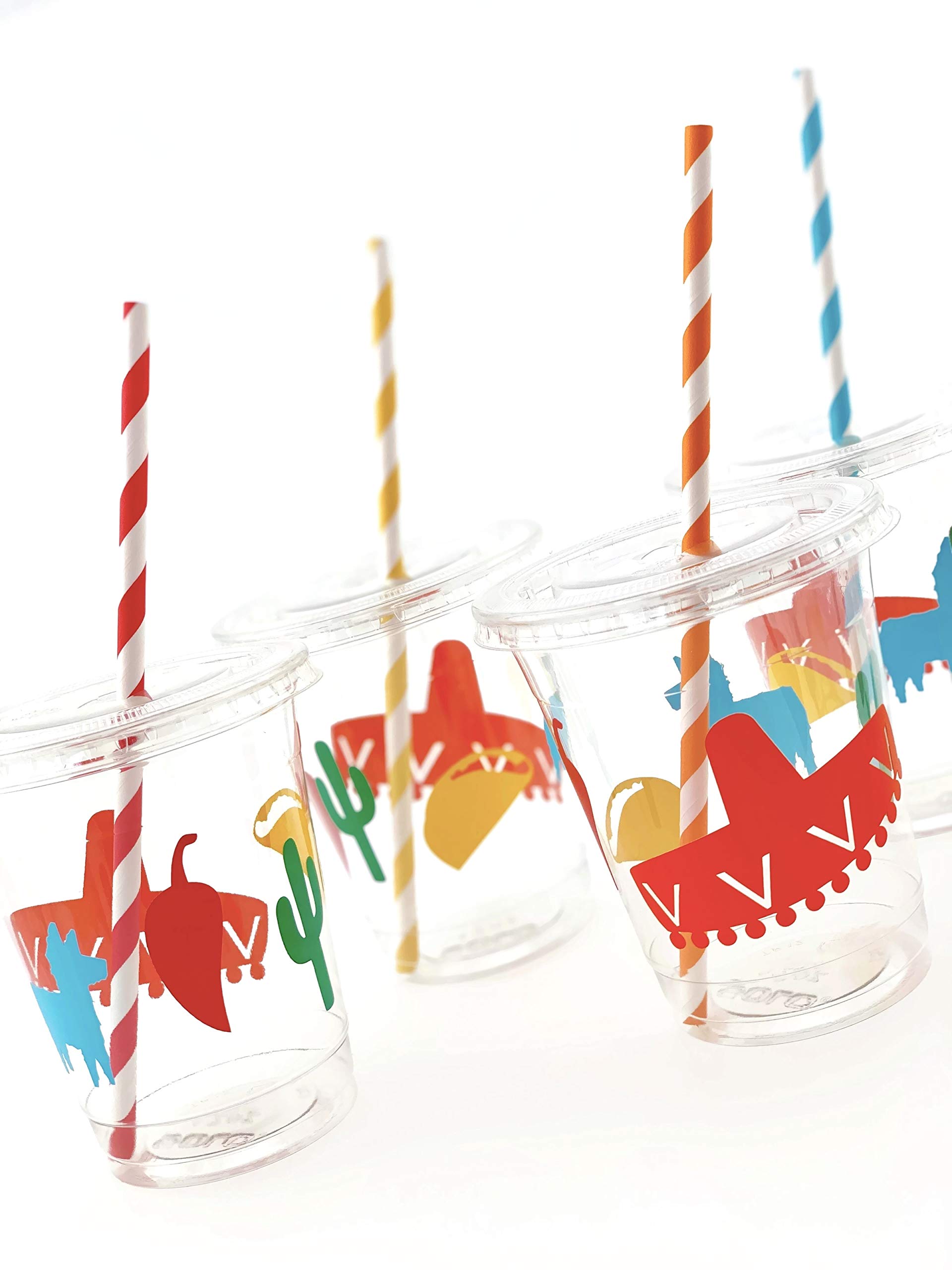 Fun Express I like you a latte Insulated Coffee Cups with Lids - Valentine's Day Party Supplies - 12 Pieces