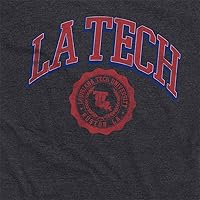 Vista 3 de Campus Lab Official NCAA Classic Seal Collegiate Classic Ring-Spun T-Shirt Unisex for Men & Women Collection