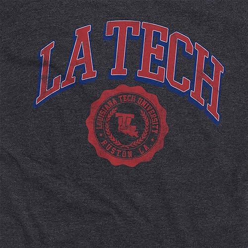 Miniatura 3 de Campus Lab Official NCAA Classic Seal Collegiate Classic Ring-Spun T-Shirt Unisex for Men & Women Collection