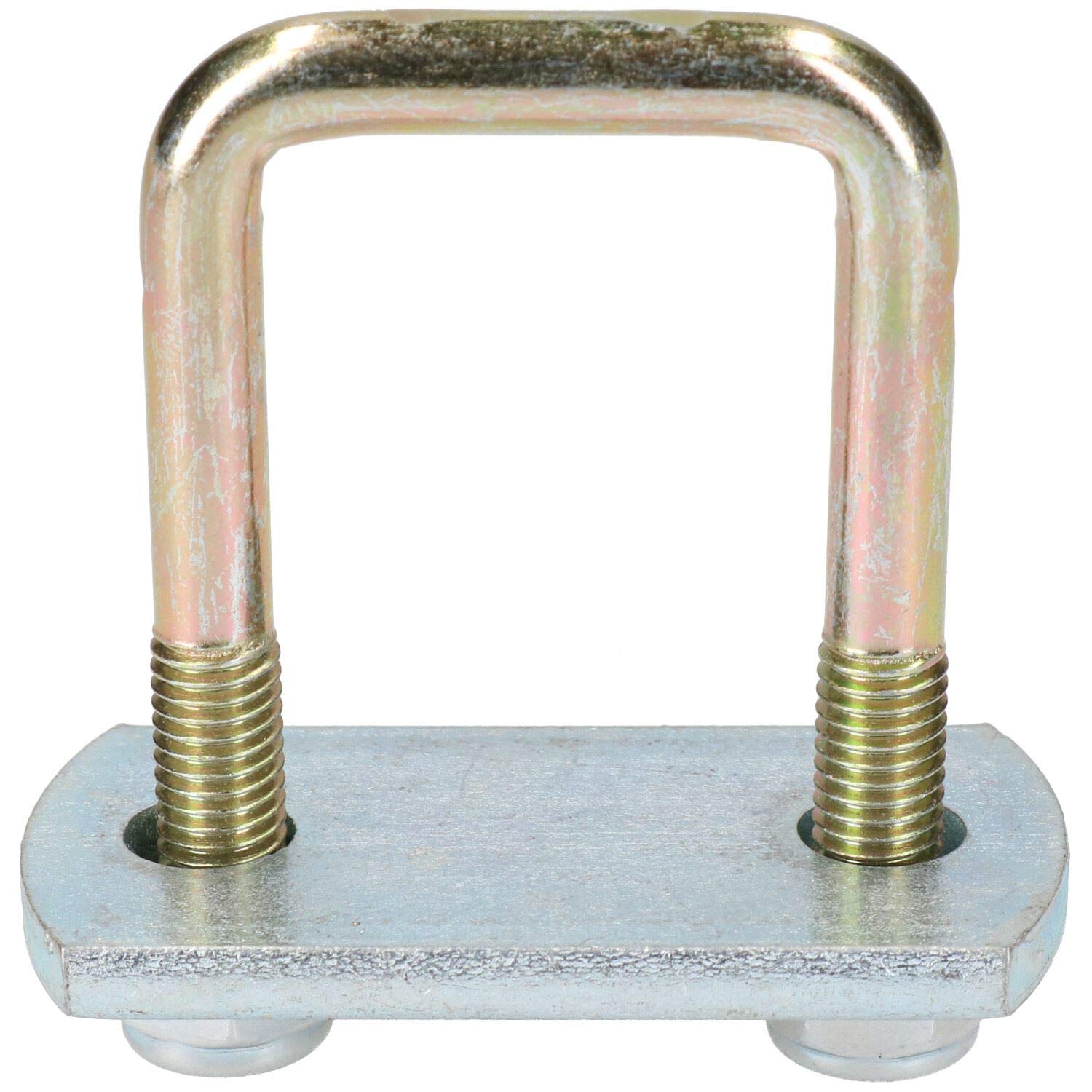 Cavallotto N-Bolt M10 40 mm x 70 mm con piastre e dadi ad alta resistenza.