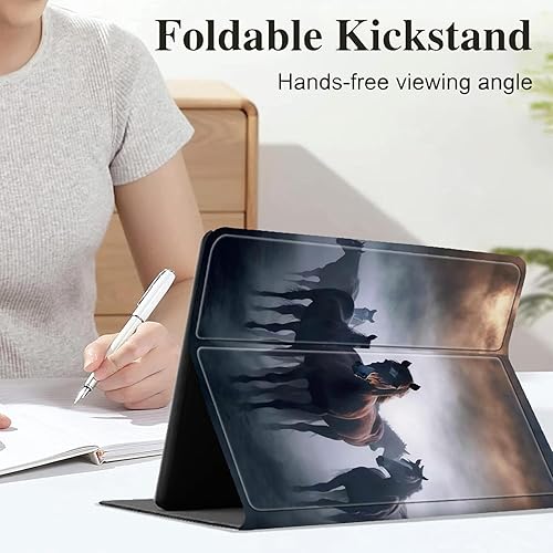 Miniatura 2 de Funda para Kindle de 10 generación 2019, funda ligera y ultrafina para Kindle de 10 generación, funda de piel sintética con soporte ajustable y