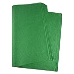 MIAHART 60 Sheets Christmas Green Tissue Paper 50 * 35cm Green Christmas Wrapping Paper for DIY and Craft Gift Bags Decorations