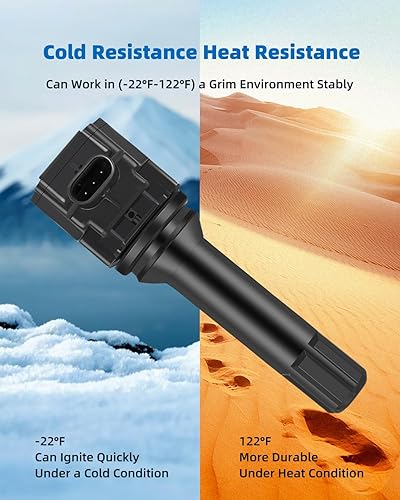 Miniatura 4 de ECCPP UF710 4 bobinas de encendido con 4 bujías de iridio para Subaru Forester Impreza Legacy Crosstrek 13 16 4720106151 4720106140 UF710