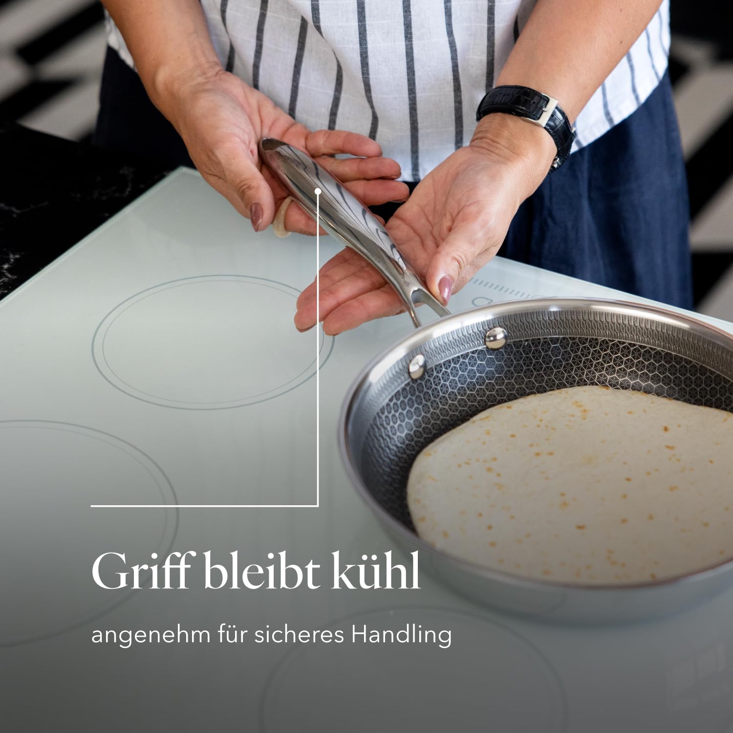 Florina Bratpfanne aus Edelstahl ARISTO – Bild 6
