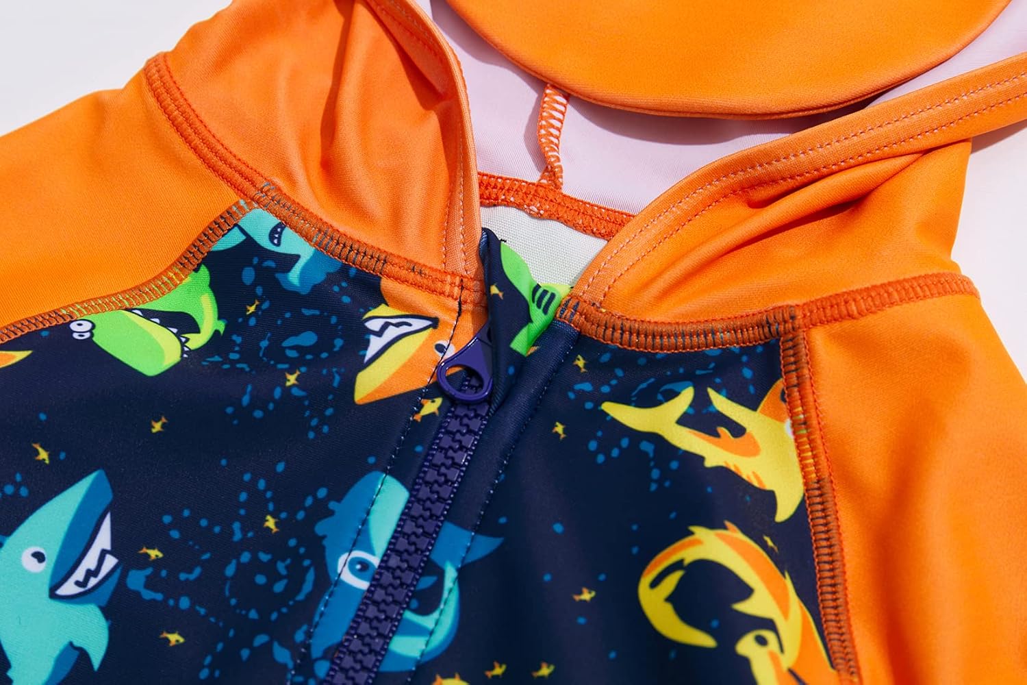 Baby Girl One Piece Hooded Swimsuit UPF 50+ Sun Protection Zip Sunsuit : Clothing, Shoes & Jewelry