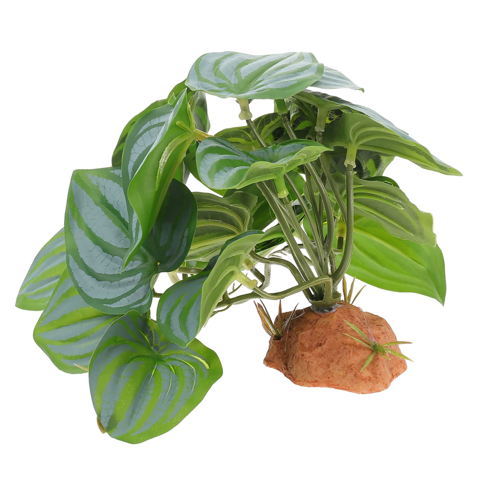 ifundom Artificial Reptile Plants for Terrarium Decor Vivid Landscape Accessories for Reptile Tanks for Snakes Lizards Turtles and Amphibians Easy to Install Decor
