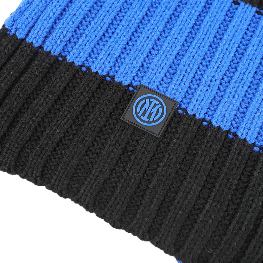 Inter Sciarpa a maglia Righe 100% PC Prodotto Ufficiale 153644