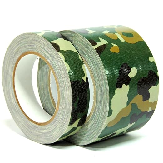 Camouflage Cloth Duct Tape (67180) (1"(24mm) 1 Roll)