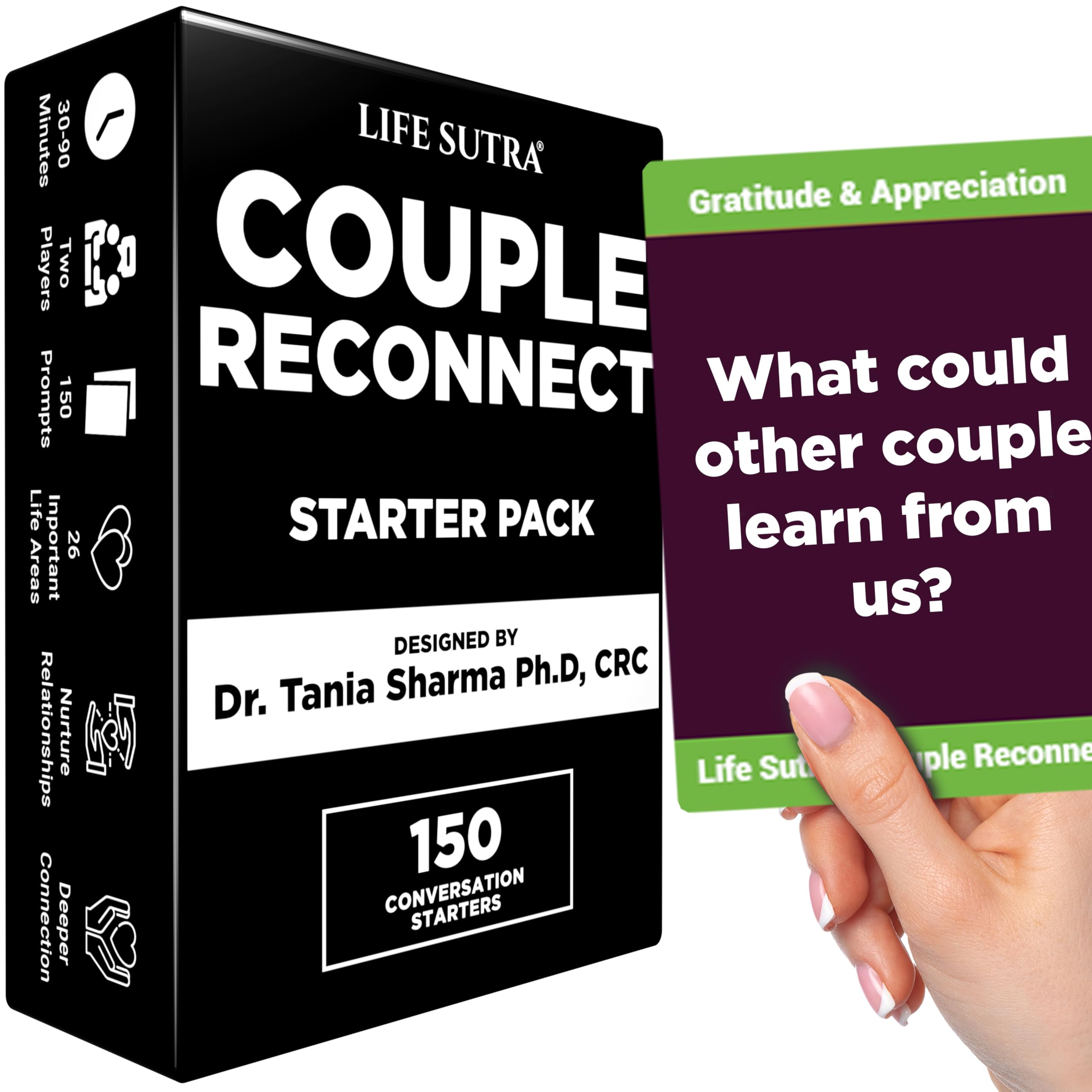 Couple Conversation Games & 150 Activities for Adults, Fun Board Card Game for Adult Couples in Relationship - Birthdays, Wedding, Bridal Shower, Wife Husband Gift, 2 Players Date Night Ideas GiftsThe Forest Stewardship Council