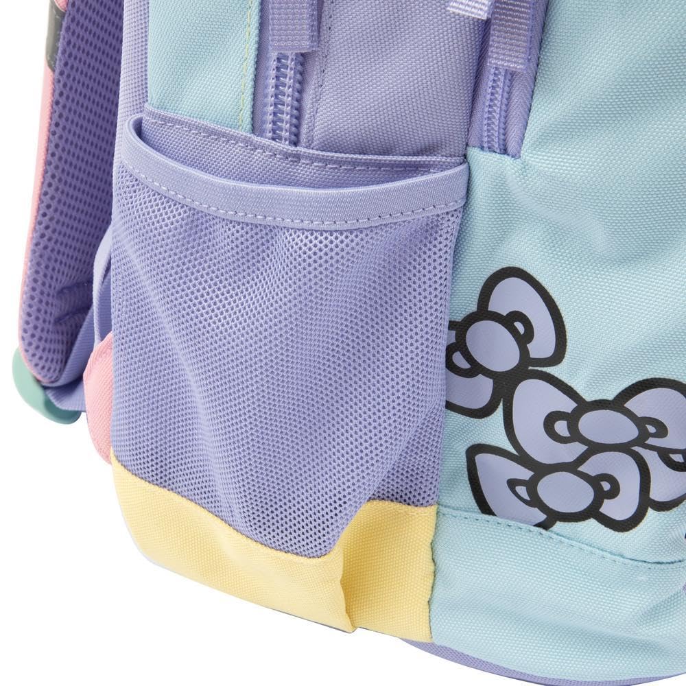Giochi Preziosi Hello Kitty - Zaino, 3 Scomparti E Tasche Interne,Tasche Porta Borraccia, Schienale E Spallacci Imbottiti, Lt 24, Dim 32x44x19,Scuola Elementare E Medie